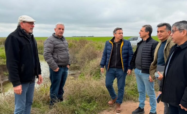 Supervisan infraestructura productiva para fortalecer el manejo del agua