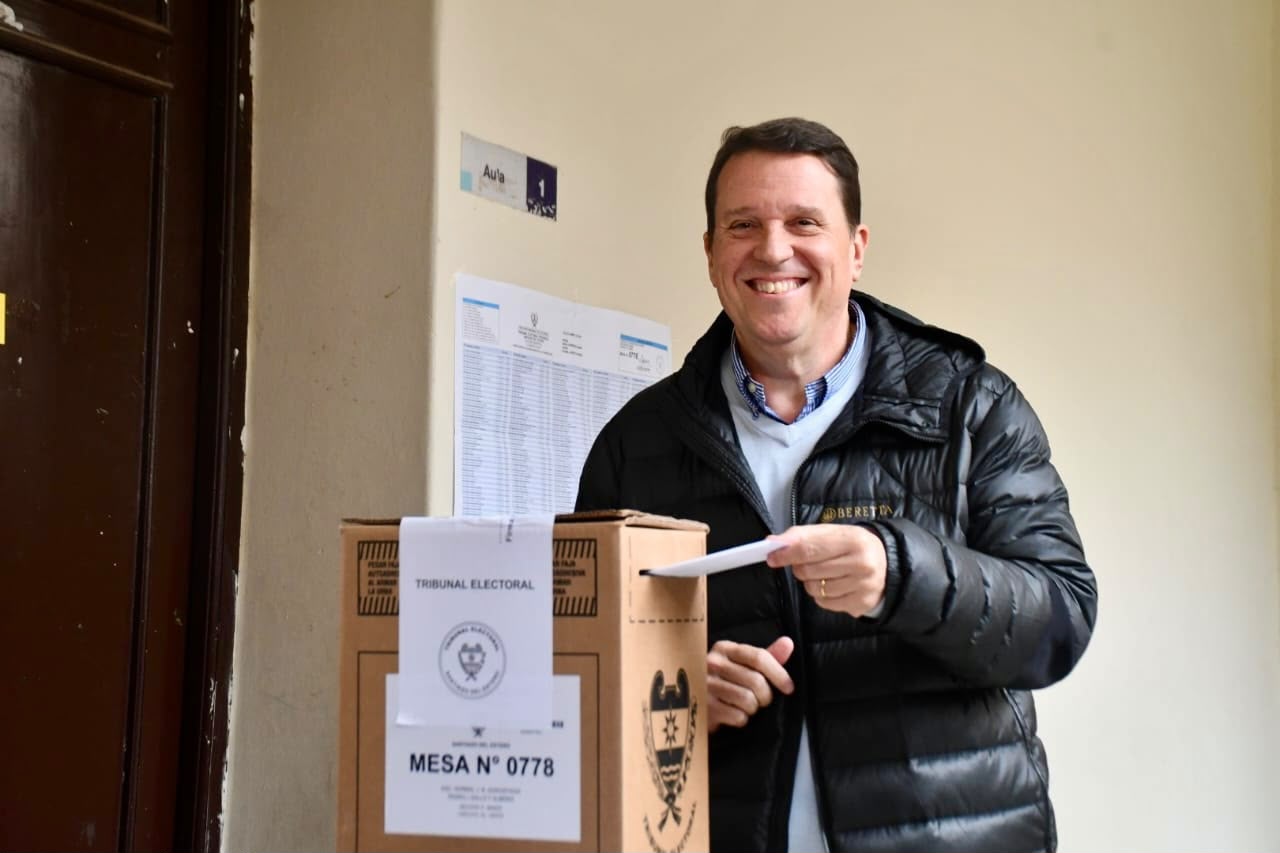 Llamil Abdala resaltó la gran afluencia de vecinos que fue a votar por un mejor futuro para La Banda