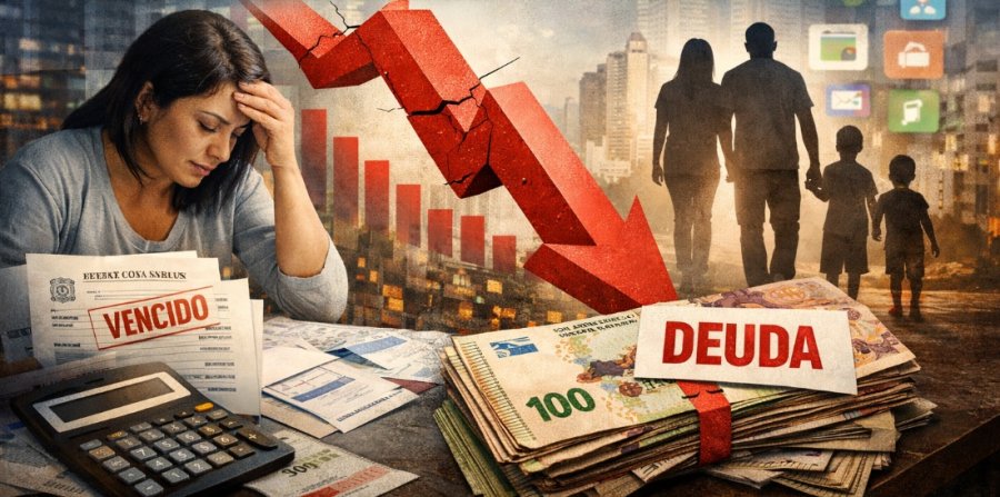 Morosidad sin techo: ya son más de 3 millones los deudores irrecuperables