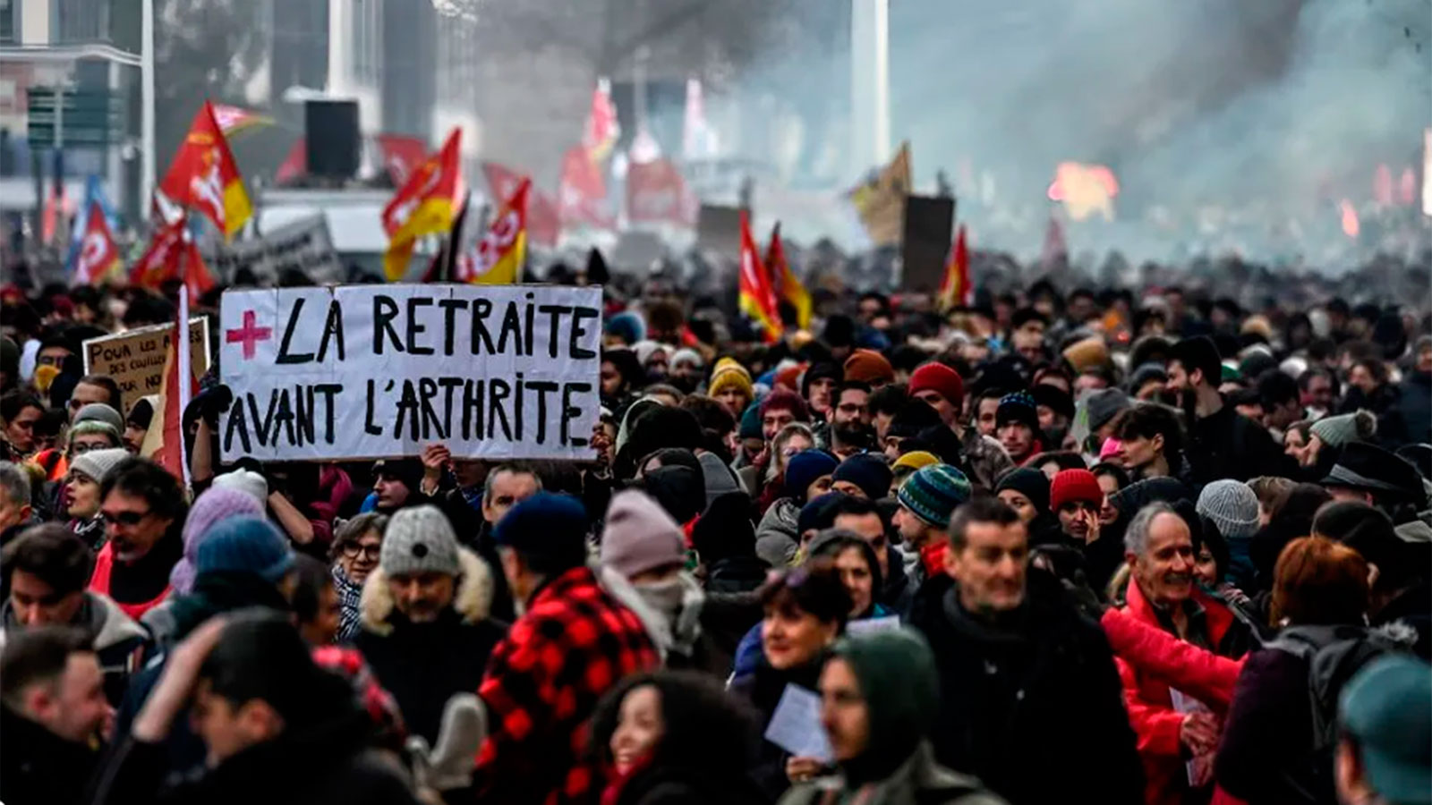 Francia: masiva protesta contra el ajuste de 54.000 millones de euros