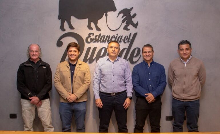 Autoridades destacaron los proyectos de crecimiento productivo de Estancia El Duende