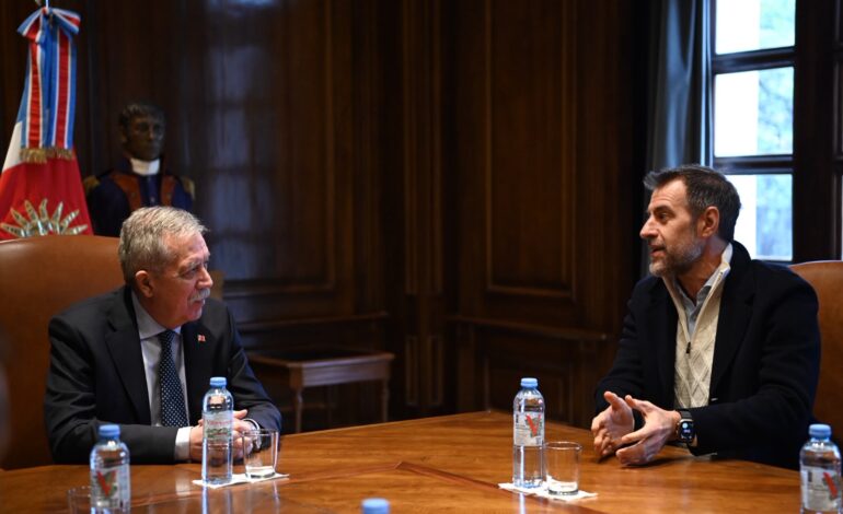 El gobernador recibió al presidente de la Cámara de la Industria Argentina del Software