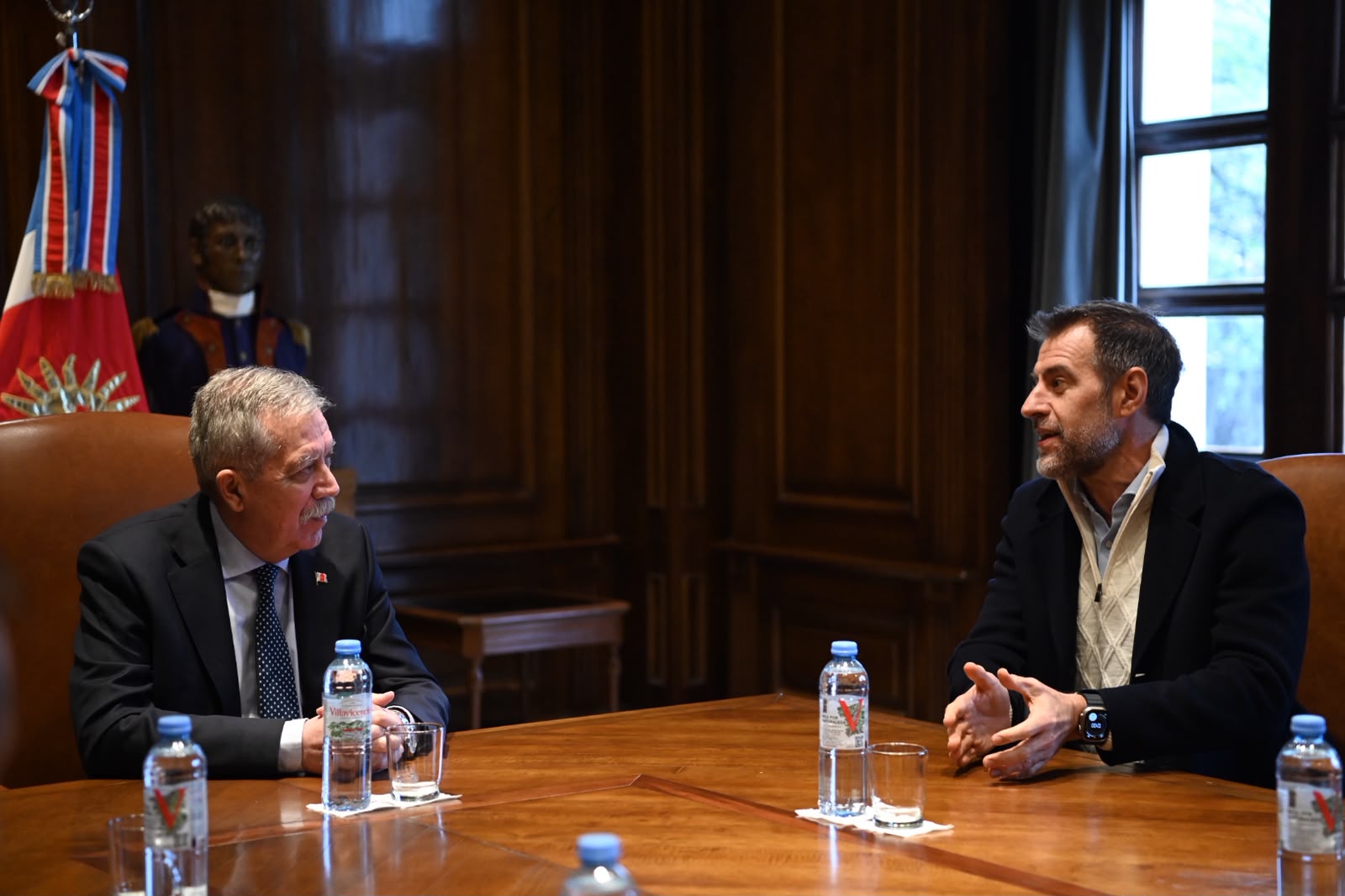 El gobernador recibió al presidente de la Cámara de la Industria Argentina del Software