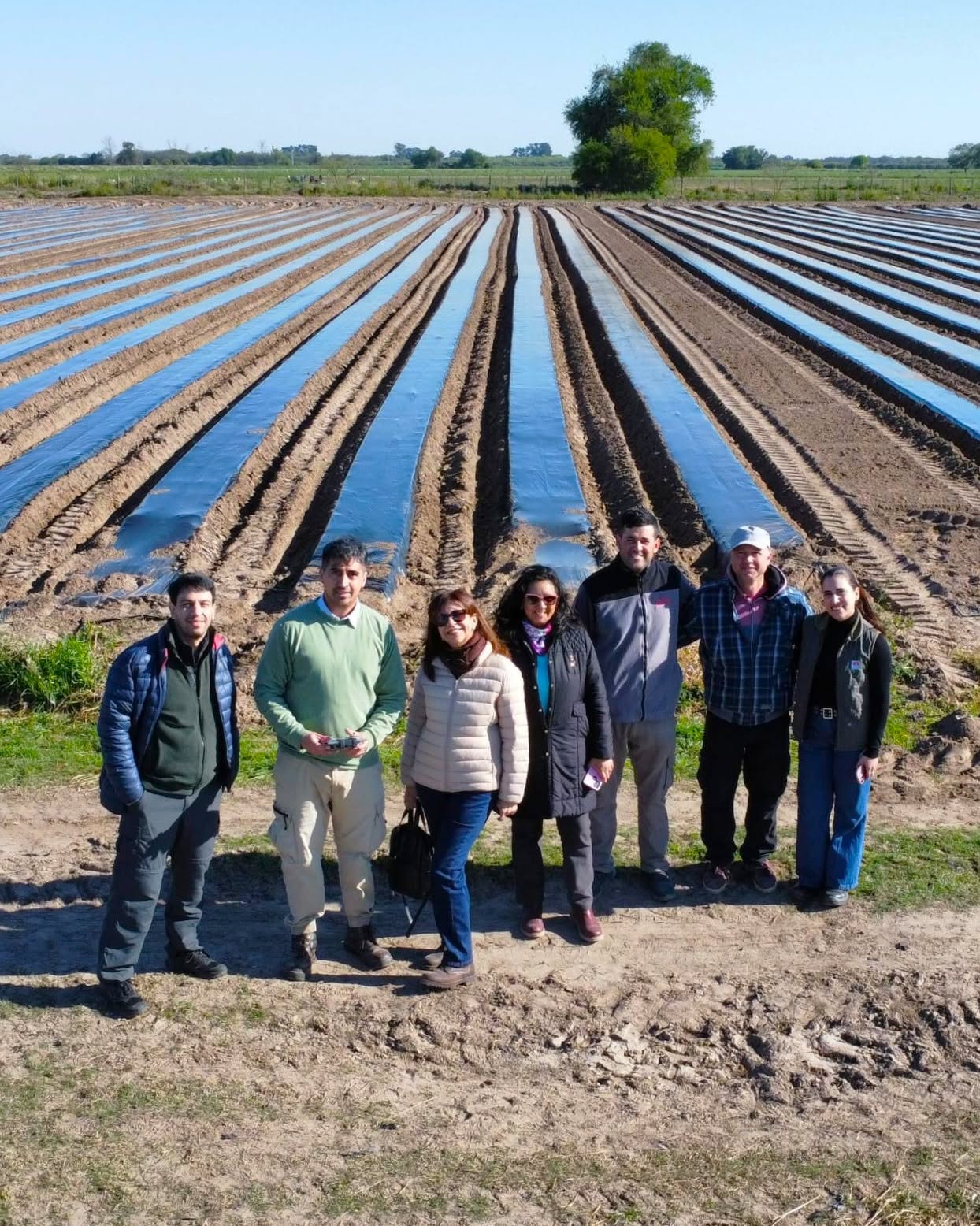 Colonia Jaime fortalece la producción hortícola en articulación con INTA y UNSE