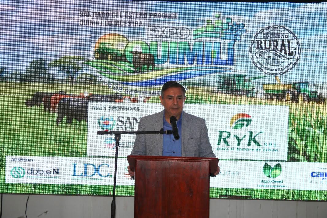 Expo Quimilí: autoridades provinciales participaron del encuentro de la Sociedad Rural del Noroeste