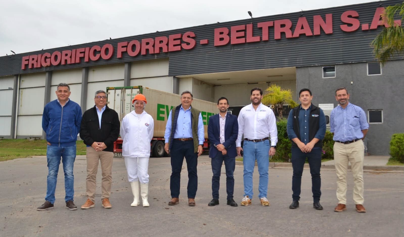 Autoridades de Santiago del Estero y Formosa recorrieron el frigorífico Forres-Beltrán