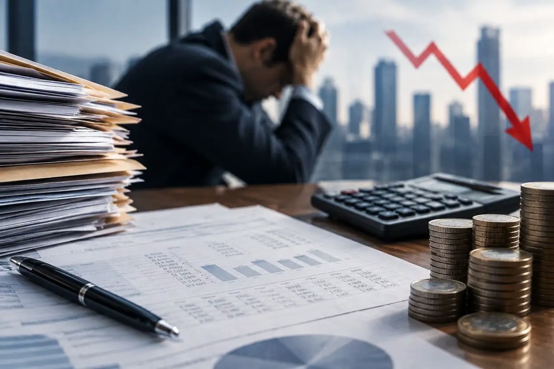 Crece la morosidad: casi 59.000 empresas tienen dificultades para pagar sus deudas