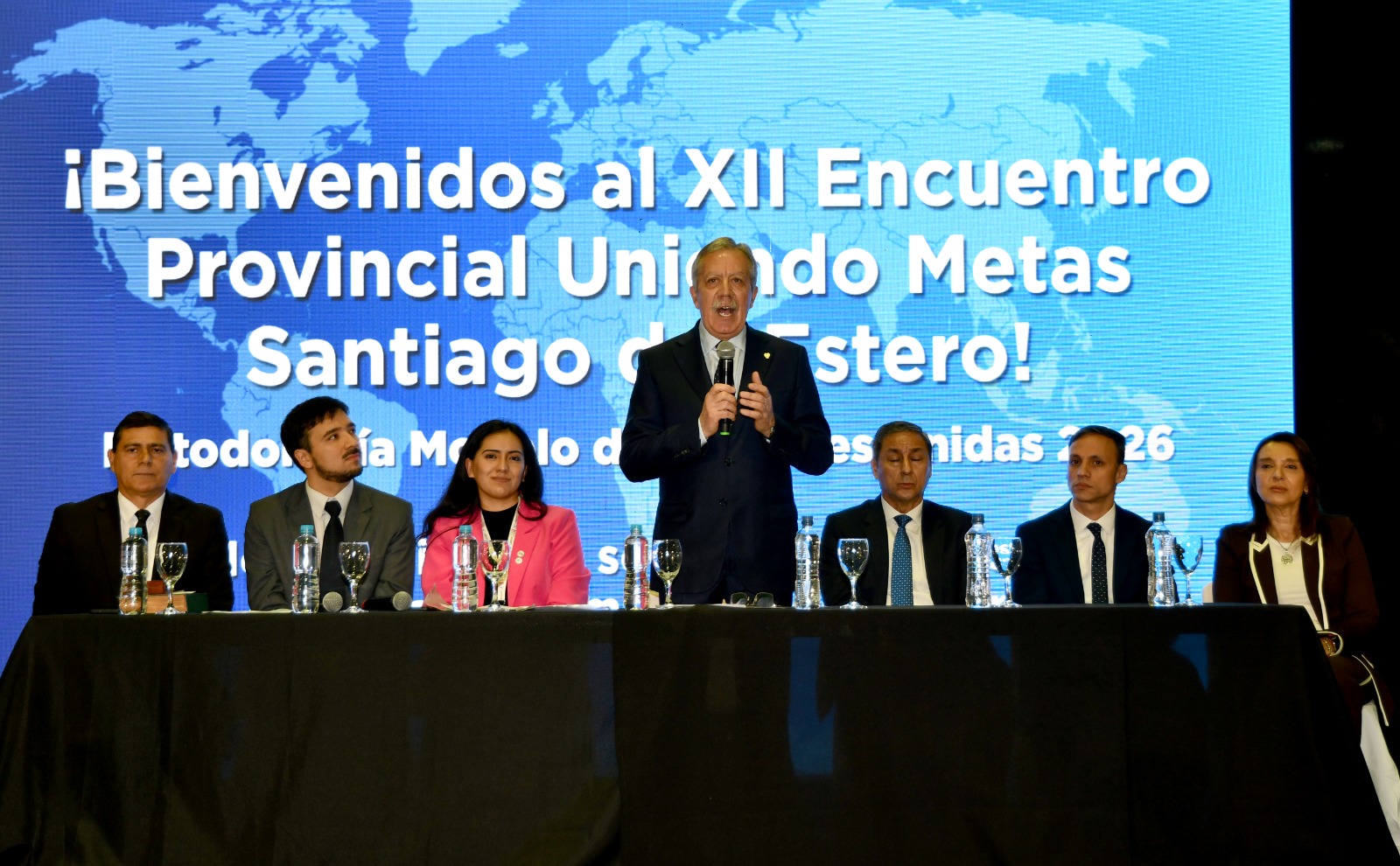 El gobernador Elías Suárez participó de la apertura del XII Encuentro Provincial “Uniendo Metas”