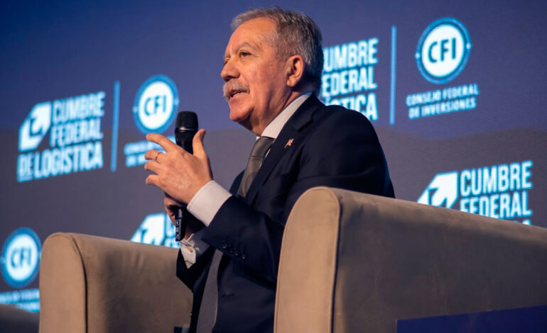 El gobernador Elías Suárez destacó el potencial productivo de Santiago del Estero en la Cumbre Federal de Logística 2026