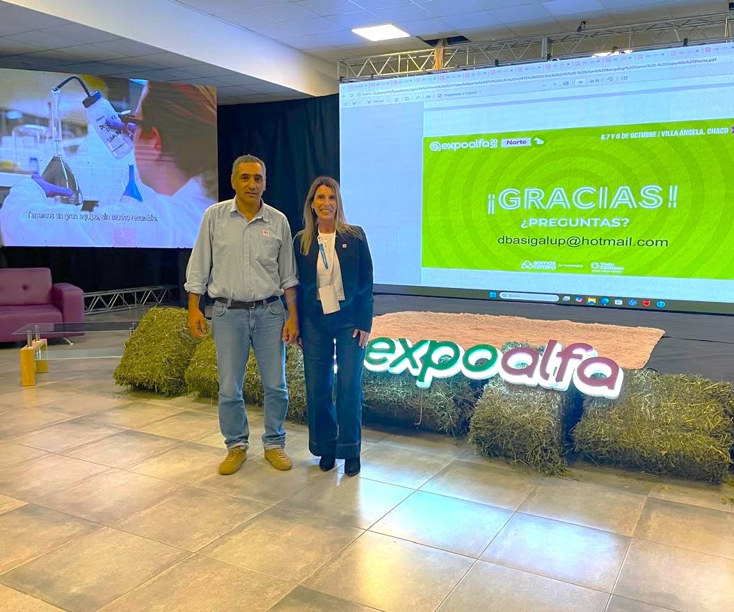 Especialistas del INTA Santiago del Estero participaron de ExpoAlfa Norte 2026 en Chaco